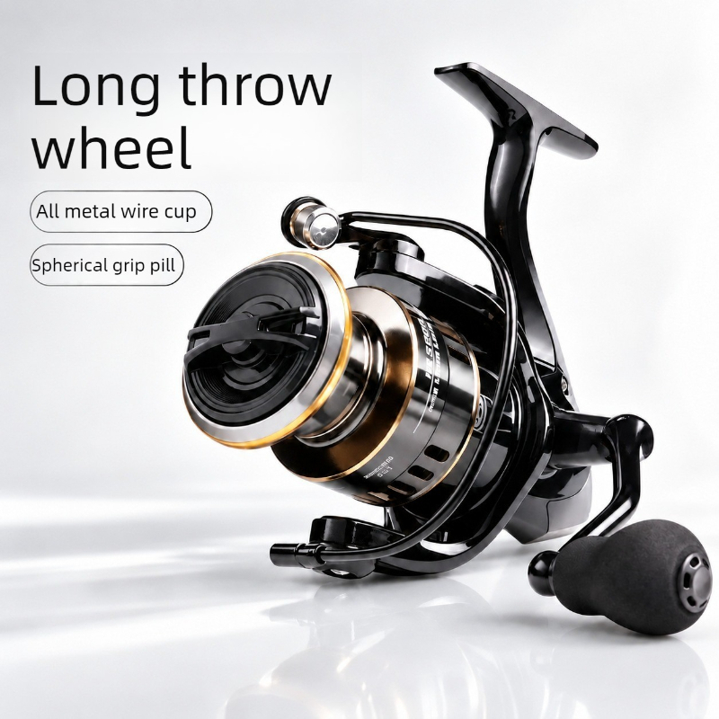 Trolling Reel - Reel Pancing Spinning Logam Penuh untuk