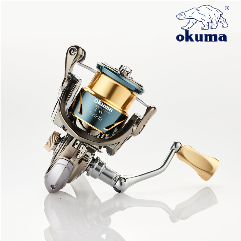 Okuma Reel Pancing Logam Penuh - Reel Oil ulasan dan harga