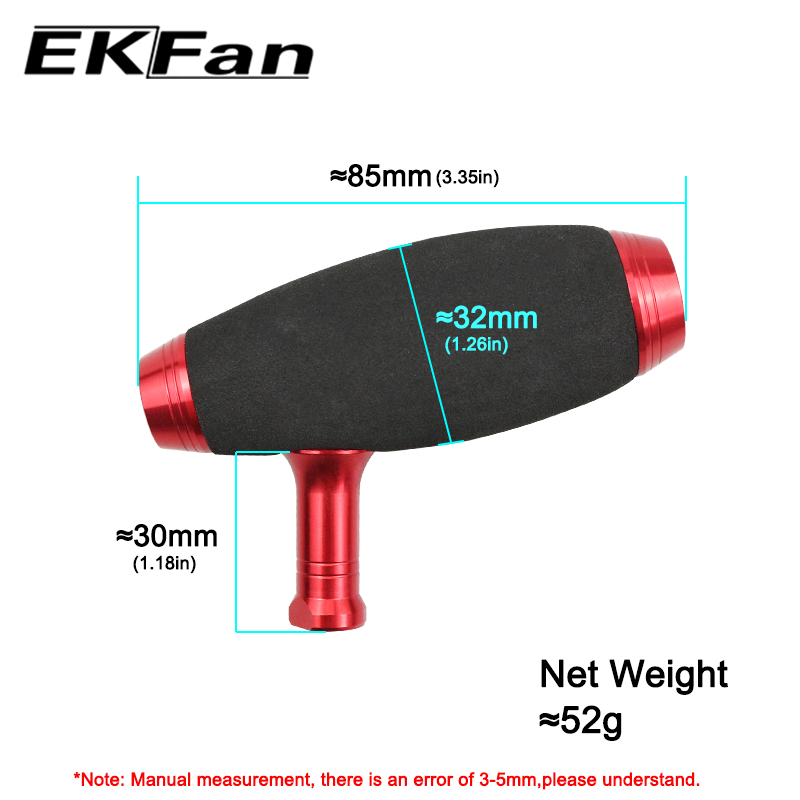 Kenop EKFan EVA T-bar untuk Re - Spincast Reel ulasan dan harga