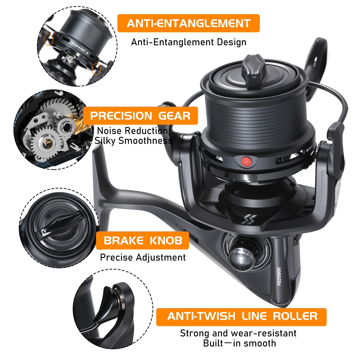 Sougayilang Reel Feeder Profes - Trolling Reel ulasan dan harga