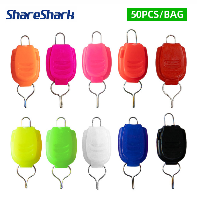 ShareShark 50pcs/bag Penjepit  - Spincast Reel ulasan dan harga